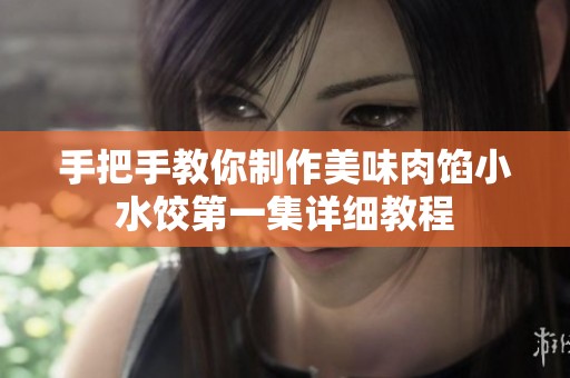 手把手教你制作美味肉馅小水饺第一集详细教程