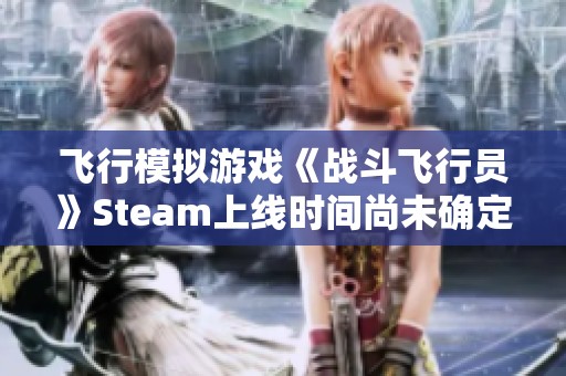 飞行模拟游戏《战斗飞行员》Steam上线时间尚未确定