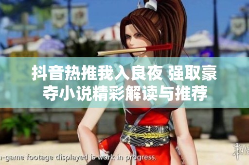 抖音热推我入良夜 强取豪夺小说精彩解读与推荐