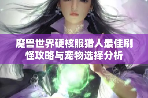 魔兽世界硬核服猎人最佳刷怪攻略与宠物选择分析