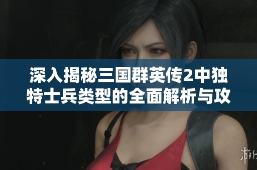 深入揭秘三国群英传2中独特士兵类型的全面解析与攻略