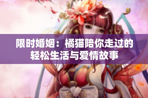 限时婚姻：橘猫陪你走过的轻松生活与爱情故事