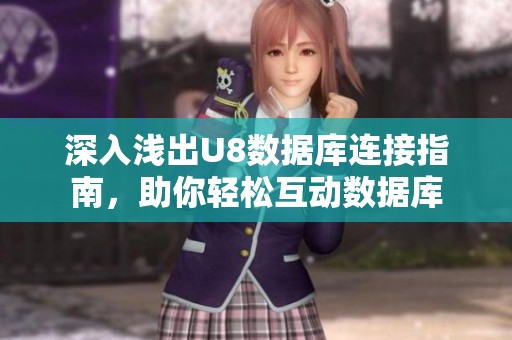深入浅出U8数据库连接指南，助你轻松互动数据库