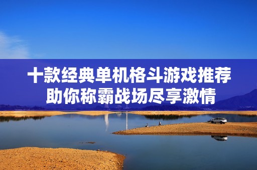 十款经典单机格斗游戏推荐 助你称霸战场尽享激情