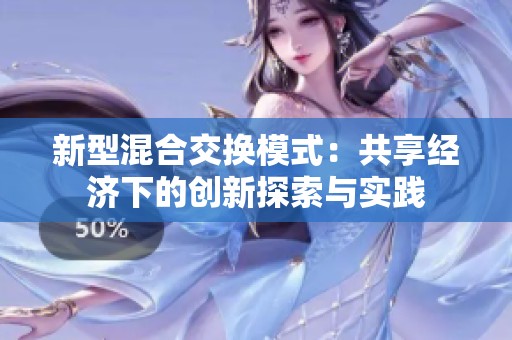 新型混合交换模式：共享经济下的创新探索与实践
