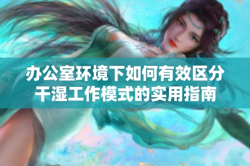 办公室环境下如何有效区分干湿工作模式的实用指南