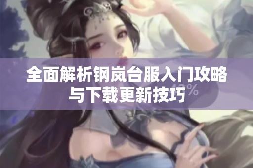 全面解析钢岚台服入门攻略与下载更新技巧