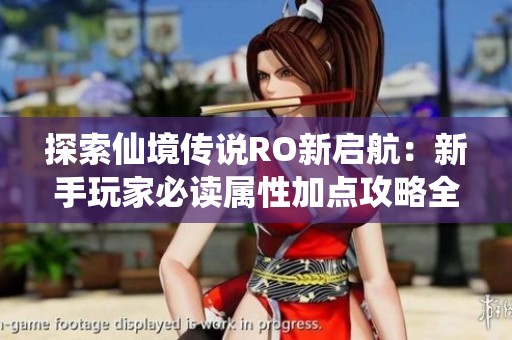 探索仙境传说RO新启航：新手玩家必读属性加点攻略全解密