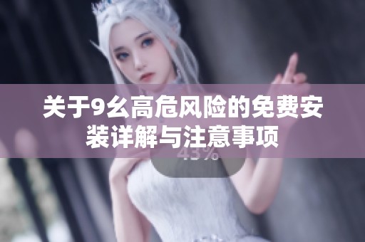 关于9幺高危风险的免费安装详解与注意事项