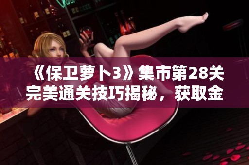 《保卫萝卜3》集市第28关完美通关技巧揭秘，获取金萝卜的攻略分享