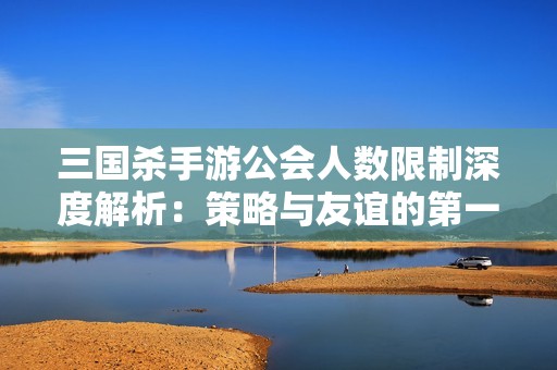 三国杀手游公会人数限制深度解析：策略与友谊的第一次交汇