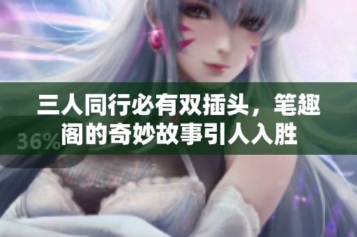 三人同行必有双插头，笔趣阁的奇妙故事引人入胜