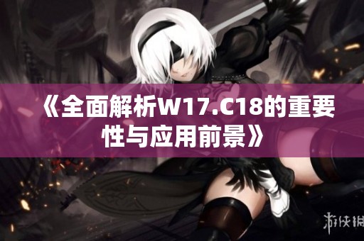 《全面解析W17.C18的重要性与应用前景》