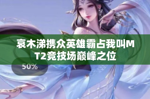 哀木涕携众英雄霸占我叫MT2竞技场巅峰之位
