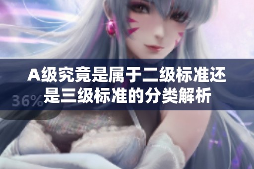A级究竟是属于二级标准还是三级标准的分类解析
