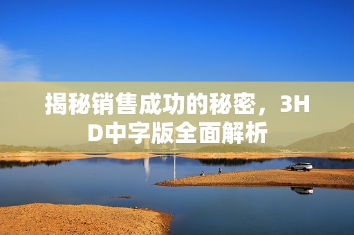 揭秘销售成功的秘密，3HD中字版全面解析