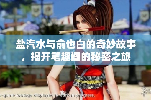 盐汽水与俞也白的奇妙故事，揭开笔趣阁的秘密之旅