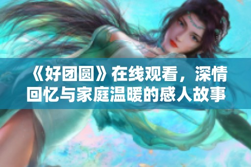 《好团圆》在线观看，深情回忆与家庭温暖的感人故事