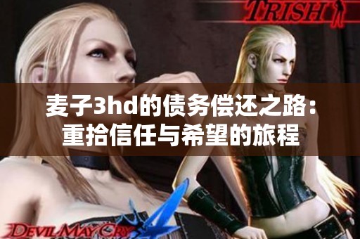 麦子3hd的债务偿还之路：重拾信任与希望的旅程