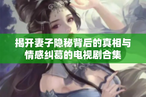 揭开妻子隐秘背后的真相与情感纠葛的电视剧合集