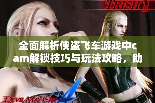 全面解析侠盗飞车游戏中cam解锁技巧与玩法攻略，助你畅享游戏乐趣