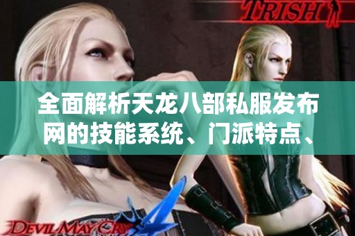 全面解析天龙八部私服发布网的技能系统、门派特点、装备详解及精彩活动介绍