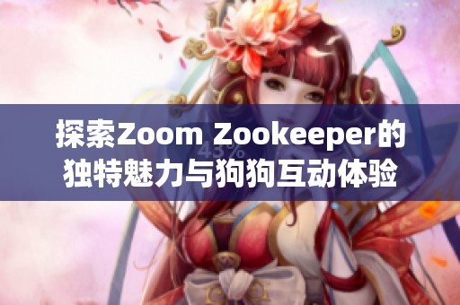 探索Zoom Zookeeper的独特魅力与狗狗互动体验