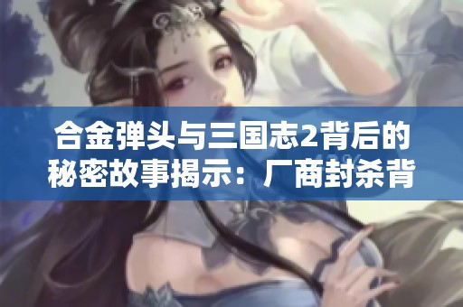 合金弹头与三国志2背后的秘密故事揭示：厂商封杀背后的黑暗历史探秘