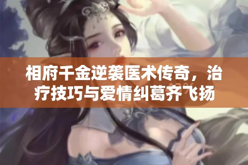 相府千金逆袭医术传奇，治疗技巧与爱情纠葛齐飞扬