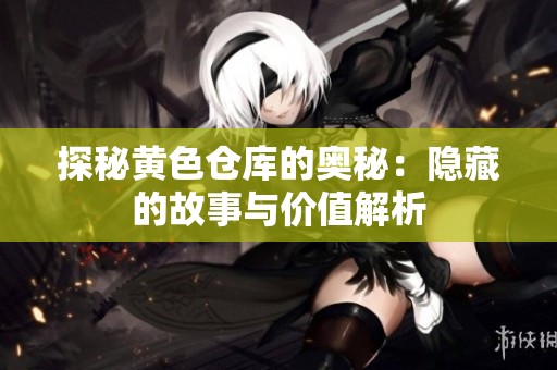 探秘黄色仓库的奥秘：隐藏的故事与价值解析