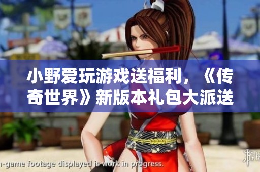 小野爱玩游戏送福利，《传奇世界》新版本礼包大派送，快来领取吧！