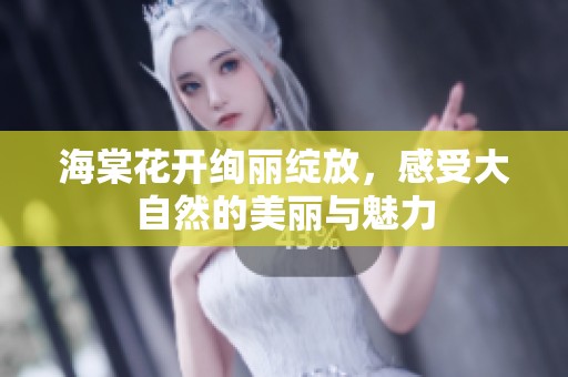 海棠花开绚丽绽放，感受大自然的美丽与魅力