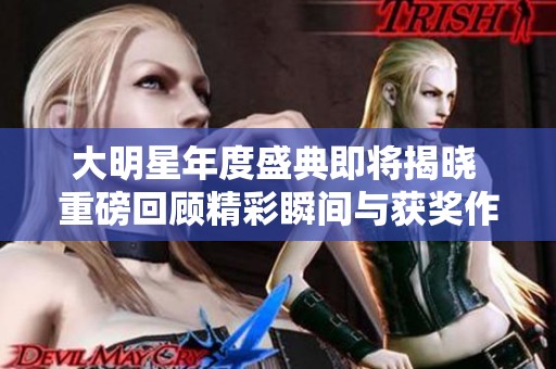 大明星年度盛典即将揭晓 重磅回顾精彩瞬间与获奖作品