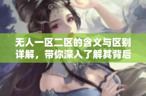 无人一区二区的含义与区别详解，带你深入了解其背后故事