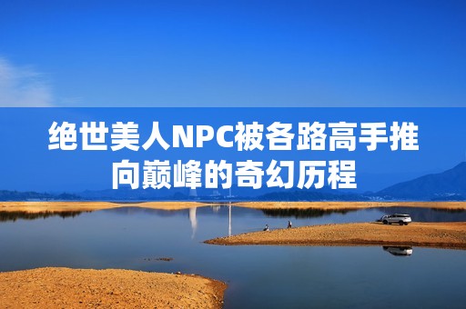绝世美人NPC被各路高手推向巅峰的奇幻历程