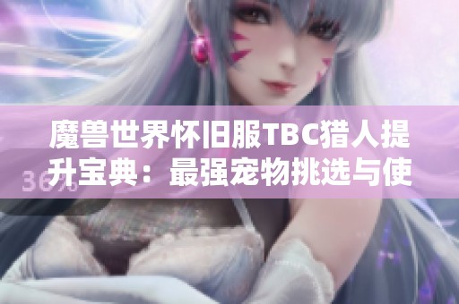 魔兽世界怀旧服TBC猎人提升宝典：最强宠物挑选与使用策略解析