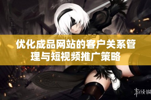 优化成品网站的客户关系管理与短视频推广策略