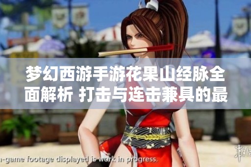 梦幻西游手游花果山经脉全面解析 打击与连击兼具的最强玩法揭秘