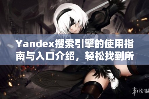 Yandex搜索引擎的使用指南与入口介绍，轻松找到所需信息