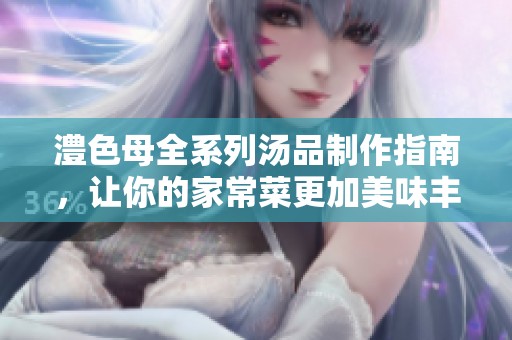 澧色母全系列汤品制作指南，让你的家常菜更加美味丰富