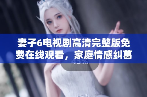 妻子6电视剧高清完整版免费在线观看，家庭情感纠葛精彩呈现