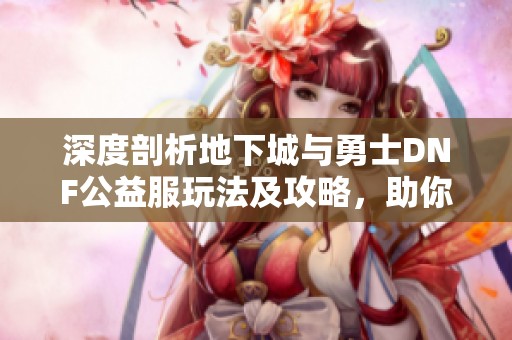 深度剖析地下城与勇士DNF公益服玩法及攻略，助你轻松畅玩DNF100公益服的全面指南