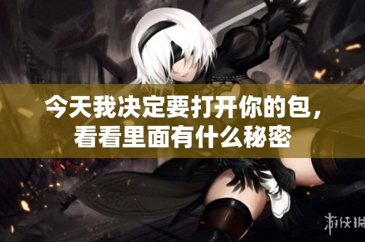 今天我决定要打开你的包，看看里面有什么秘密