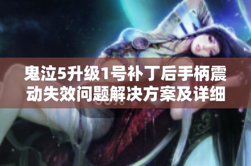 鬼泣5升级1号补丁后手柄震动失效问题解决方案及详细操作指南