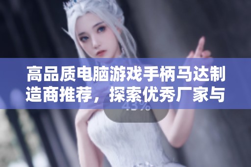 高品质电脑游戏手柄马达制造商推荐,探索优秀厂家与企业选择指南 高品质电脑游戏手柄马达制造商推荐,探索优秀厂家与企业选择指南