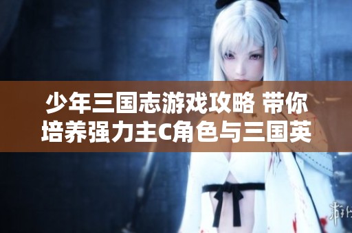 少年三国志游戏攻略 带你培养强力主C角色与三国英雄联动体验