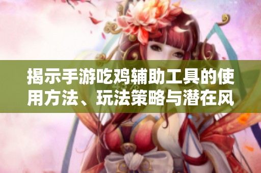 揭示手游吃鸡辅助工具的使用方法、玩法策略与潜在风险分析