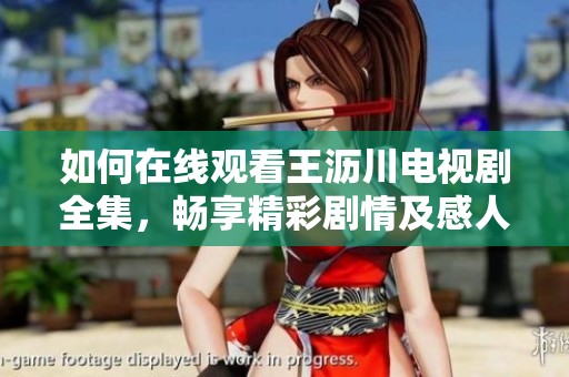 如何在线观看王沥川电视剧全集，畅享精彩剧情及感人故事
