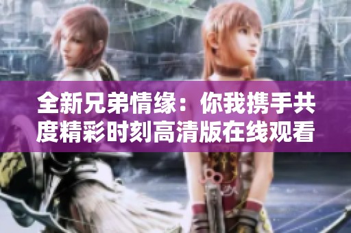 全新兄弟情缘：你我携手共度精彩时刻高清版在线观看