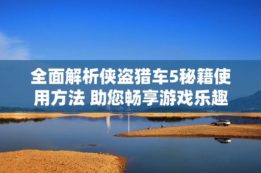 全面解析侠盗猎车5秘籍使用方法 助您畅享游戏乐趣